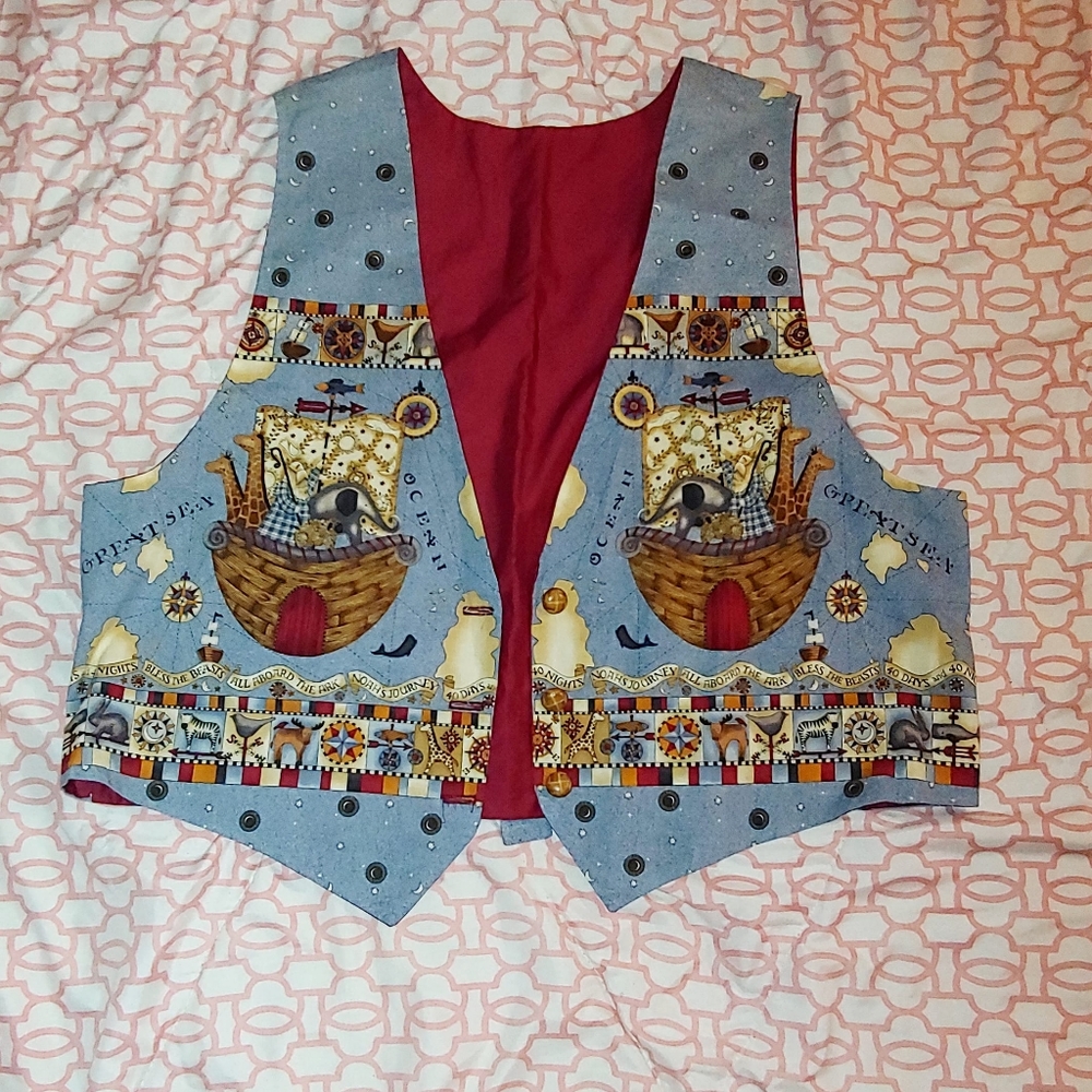 Noah's Ark Vintage Vest